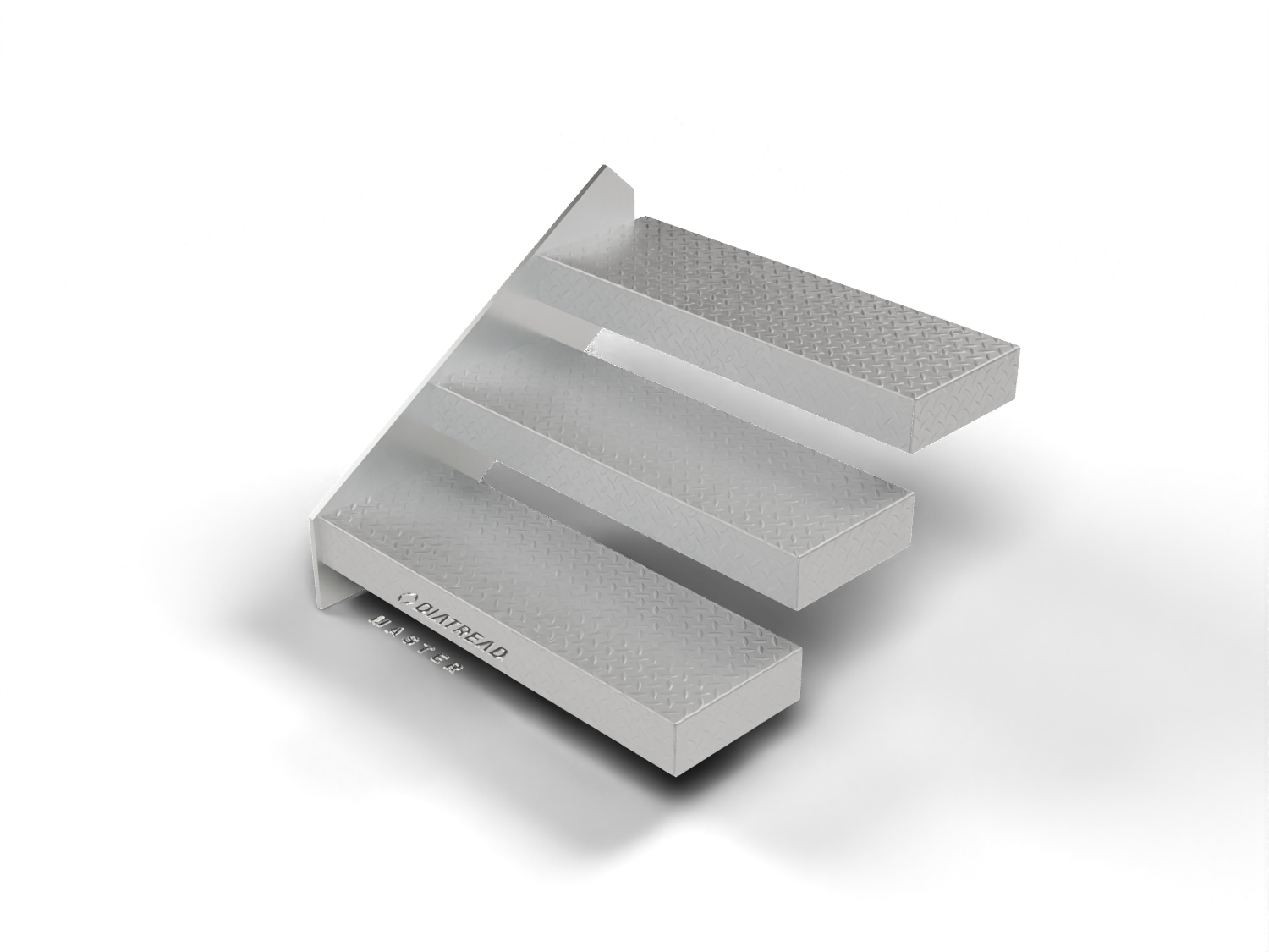 DSCF- DiaTread Cantilevered Floating Stair — MAT_TREADBRITE_3003_H22 / FIN_RAW