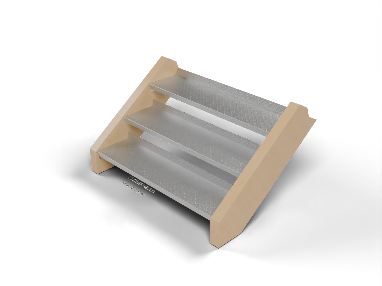 DSRX - DiaTread X Stair Riser IBC — MAT_TREADBRITE_3003_H22 / FIN_RAW