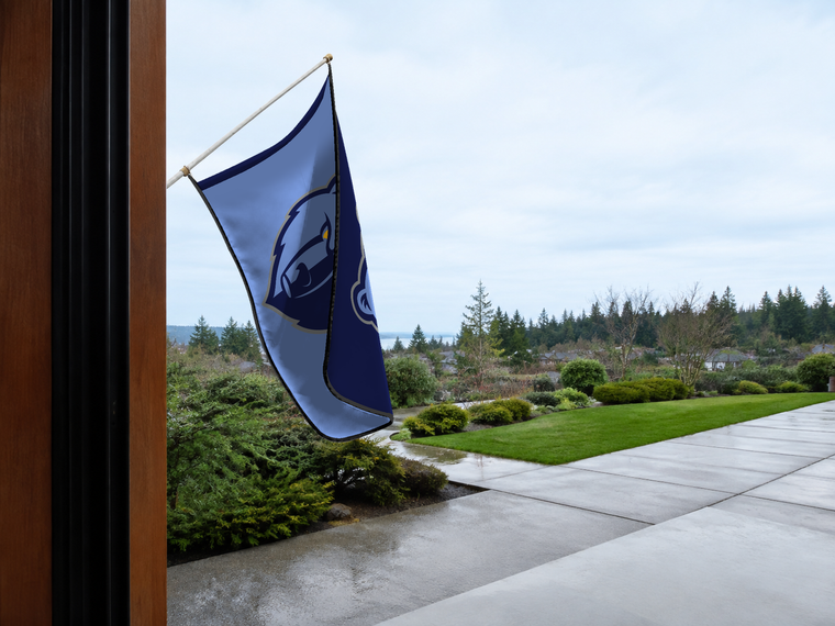 Memphis Grizzlies Authentic Gameday Flag — approved one-scene environment view — EXO R89 — item_id=nba-memphis-grizzlies — source_sha256=3fc6492dc941da19dbc76e93a755c710db62730b612465f42170fd27f6203d9a
