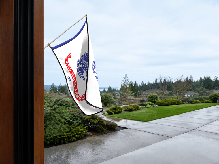 United States Army Flag — licensing proof Authentic Gameday Flag — approved one-scene environment view — EXO R89 — item_id=civic-us-army-service-flag-proof — source_sha256=f0bb1d9a1d6e48c4f80cf6fc041adac4a6cef0f2aa7d6e763689acd439cf75c4