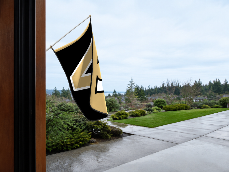 Vanderbilt Commodores Authentic Gameday Flag — approved one-scene environment view — EXO R89 — item_id=ncaa-fbs-vanderbilt-commodores — source_sha256=56d15094a6def7fe2dd43c7d02979f7e12a3466ca644ccf994ce904386735553