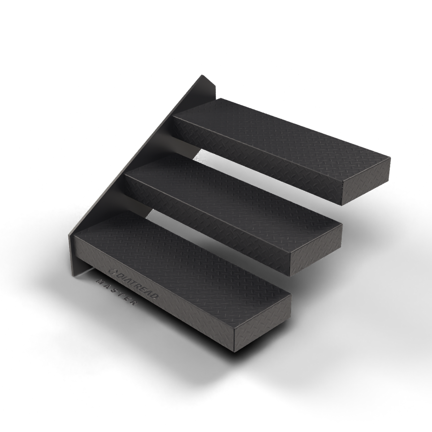 DSCF- DiaTread Cantilevered Floating Stair - MAT_TREADBRITE_3003_H22 / FIN_BLACK