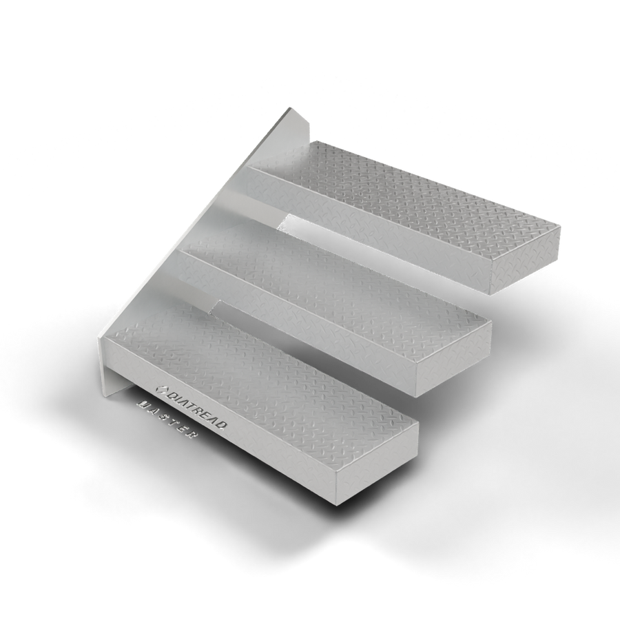 DSCF- DiaTread Cantilevered Floating Stair - MAT_TREADBRITE_3003_H22 / FIN_RAW