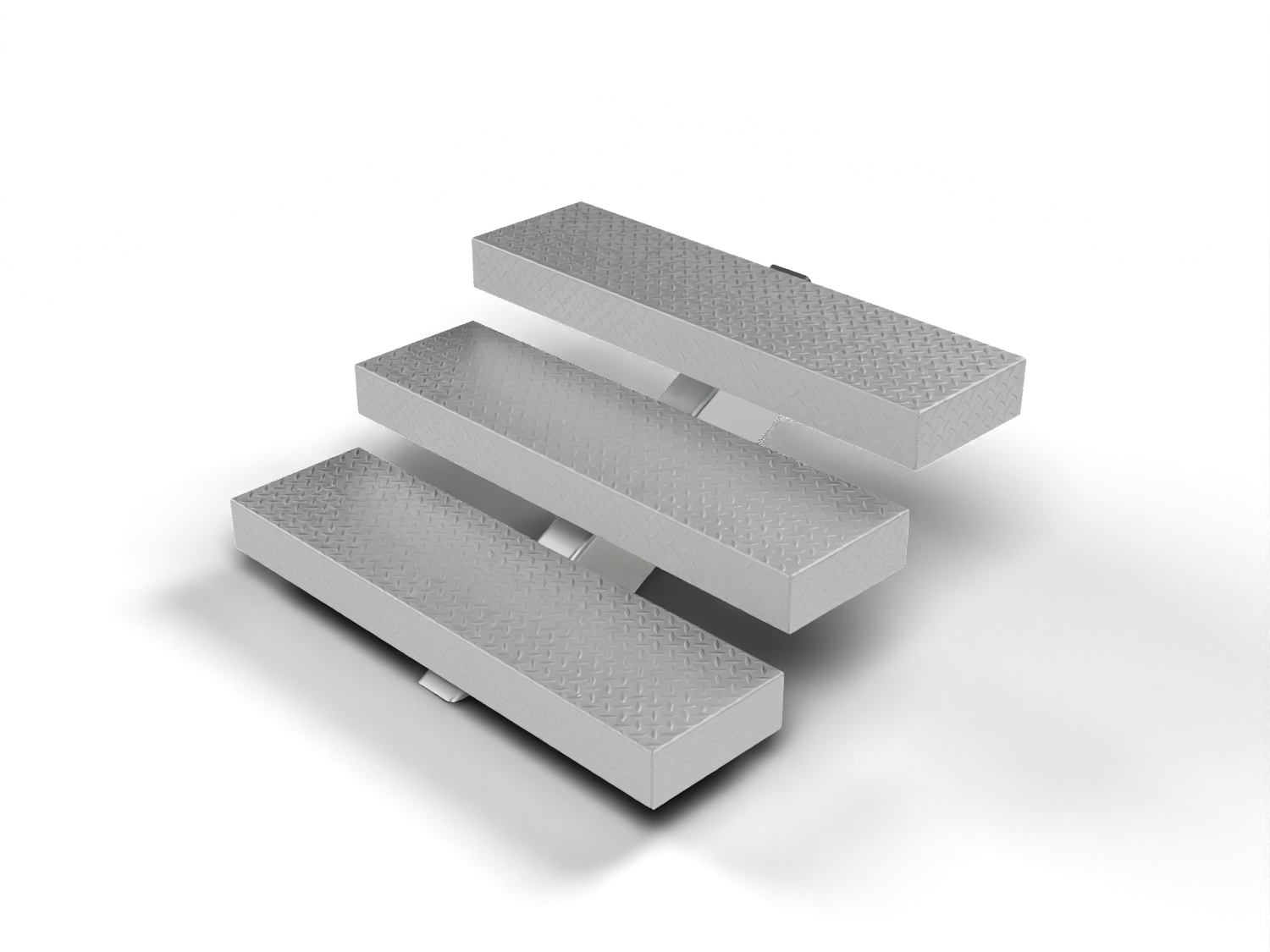 DSFM - DiaTread Floating Stair for Mono Stringer - IBC — MAT_TREADBRITE_3003_H22 / FIN_RAW