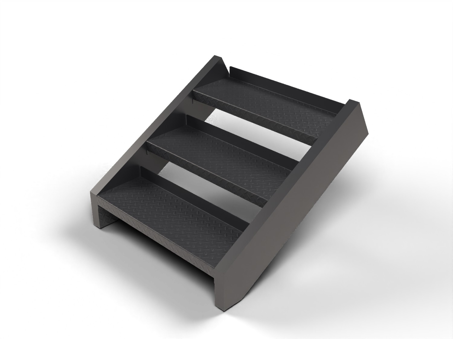 DSR - DiaTread Stair Riser IBC — MAT_TREADBRITE_3003_H22 / FIN_BLACK