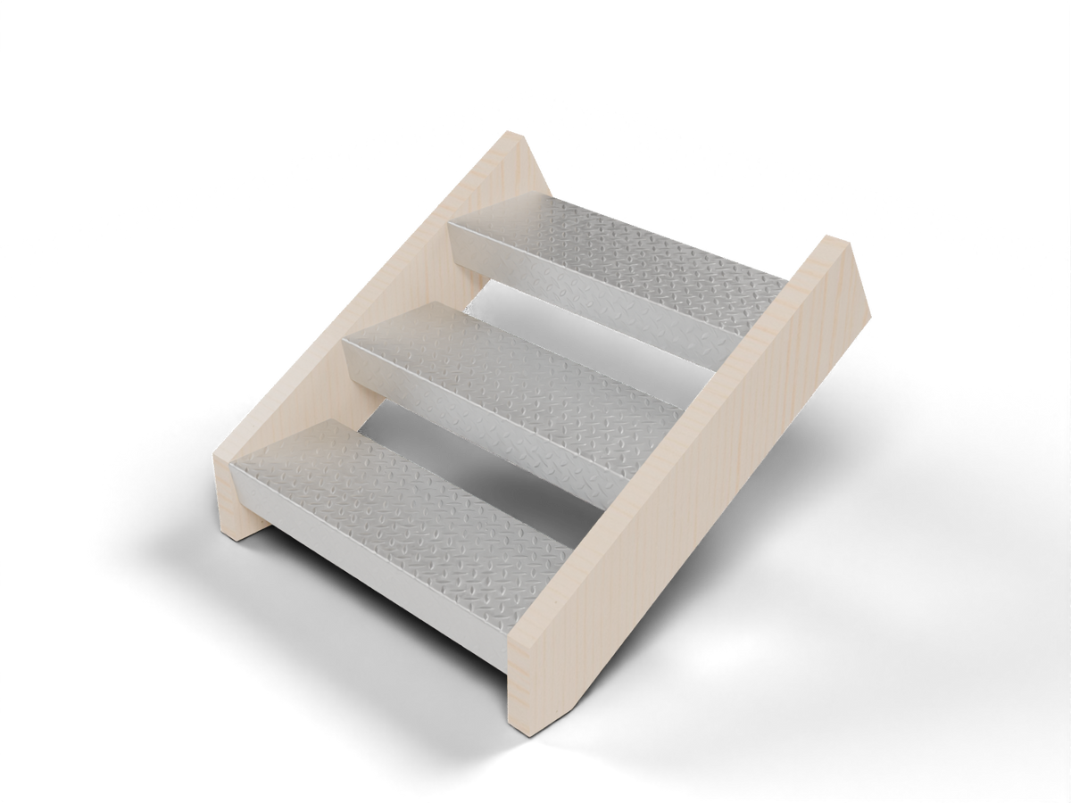 DSTXL - DiaTread XL Stair — MAT_TREADBRITE_3003_H22 / FIN_RAW