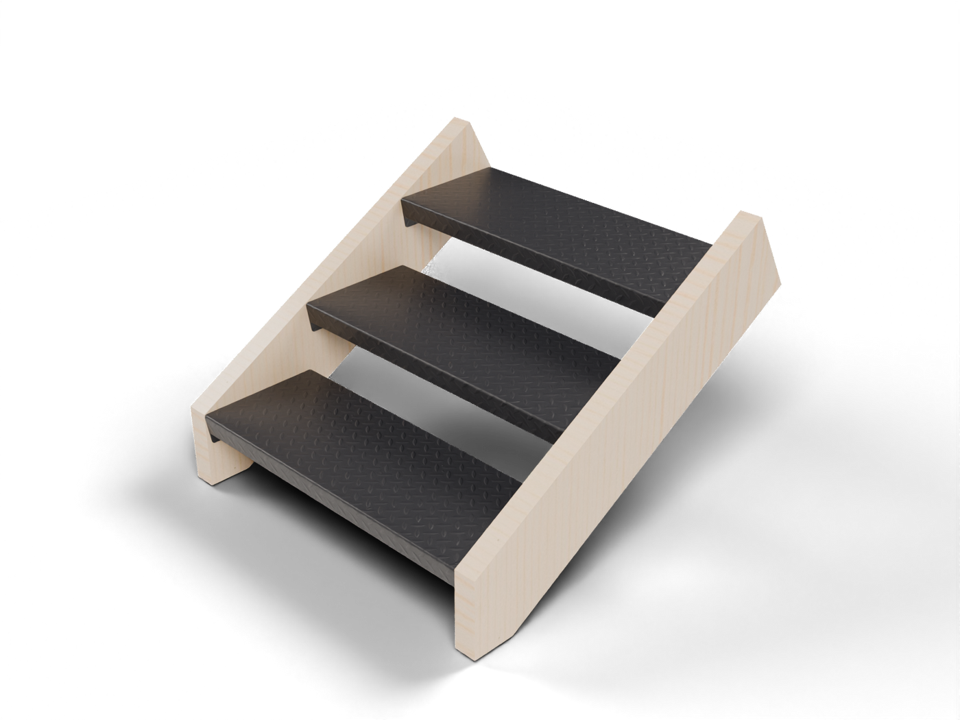 DSTX - DiaTread X Stair — MAT_TREADBRITE_3003_H22 / FIN_BLACK