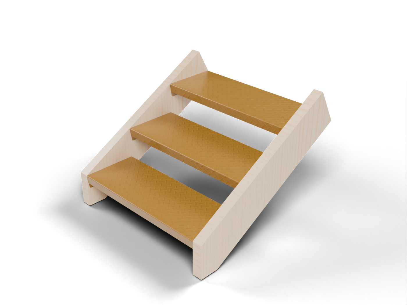 DSTX - DiaTread X Stair — MAT_TREADBRITE_3003_H22 / Super Grip Gold (PTB-10687)