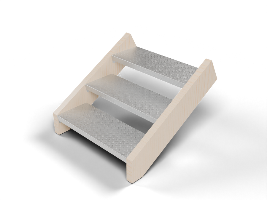 DSTX - DiaTread X Stair — MAT_TREADBRITE_3003_H22 / FIN_RAW