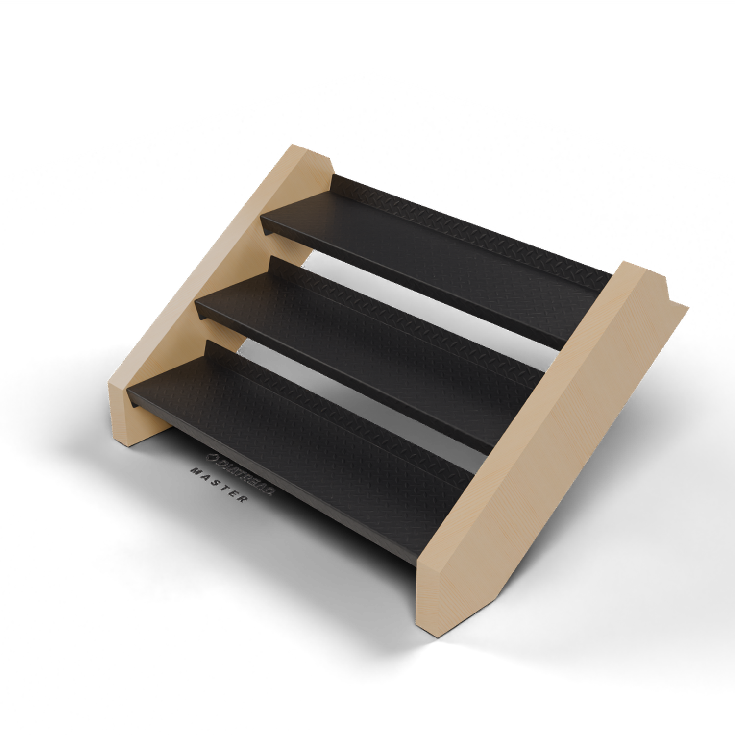 DSRX - DiaTread X Stair Riser IBC - MAT_TREADBRITE_3003_H22 / FIN_BLACK