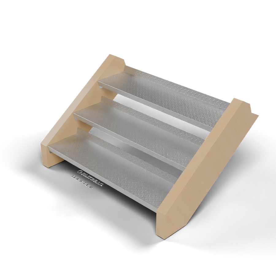 DSRX - DiaTread X Stair Riser IBC - MAT_TREADBRITE_3003_H22 / FIN_RAW
