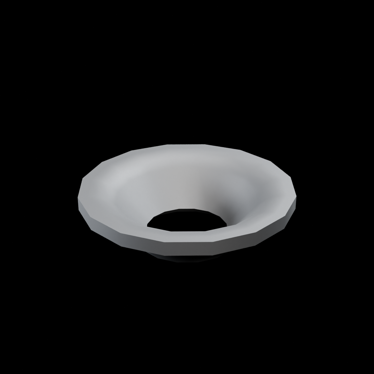 EXO-HDW 1/4-Inch Flat Washer - EXO-HDW-FW-14-075-FLUSH-BLK - Black oxide - HERO view