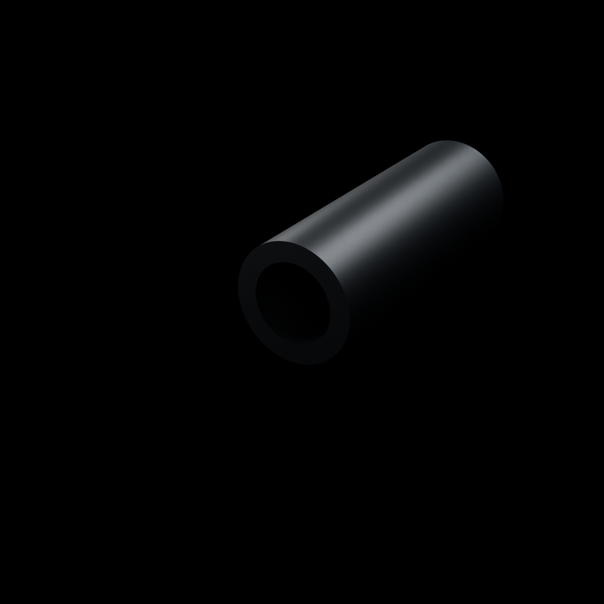 RolyPulley Roller Replacement - EXO-HDW-RP-ROLLER-100-BLK - Black oxide - HERO view - R02 finish-controlled