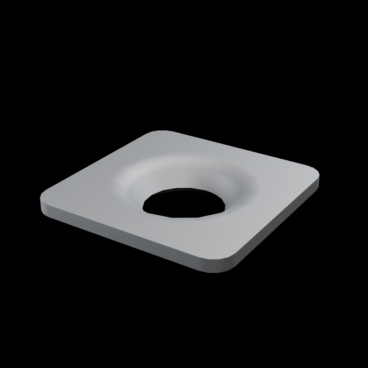 EXO-HDW 1/4-Inch WebWasher - EXO-HDW-WW-14-100-BLK - Black oxide - HERO view
