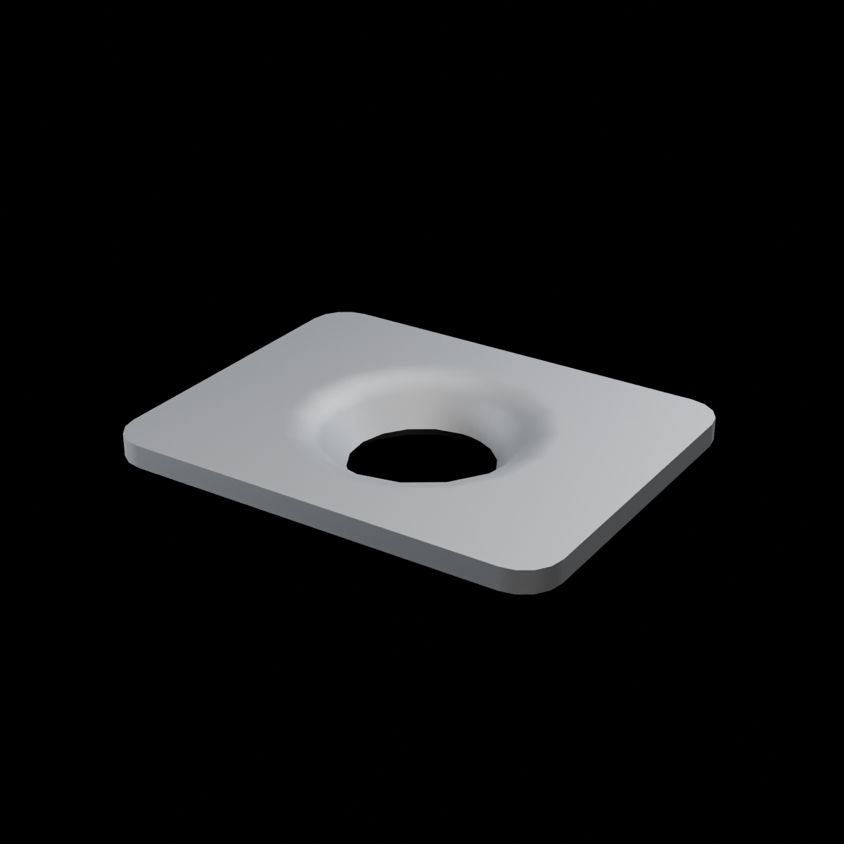 EXO-HDW 1/4-Inch WebWasher - EXO-HDW-WW-14-125-BLK - Black oxide - HERO view