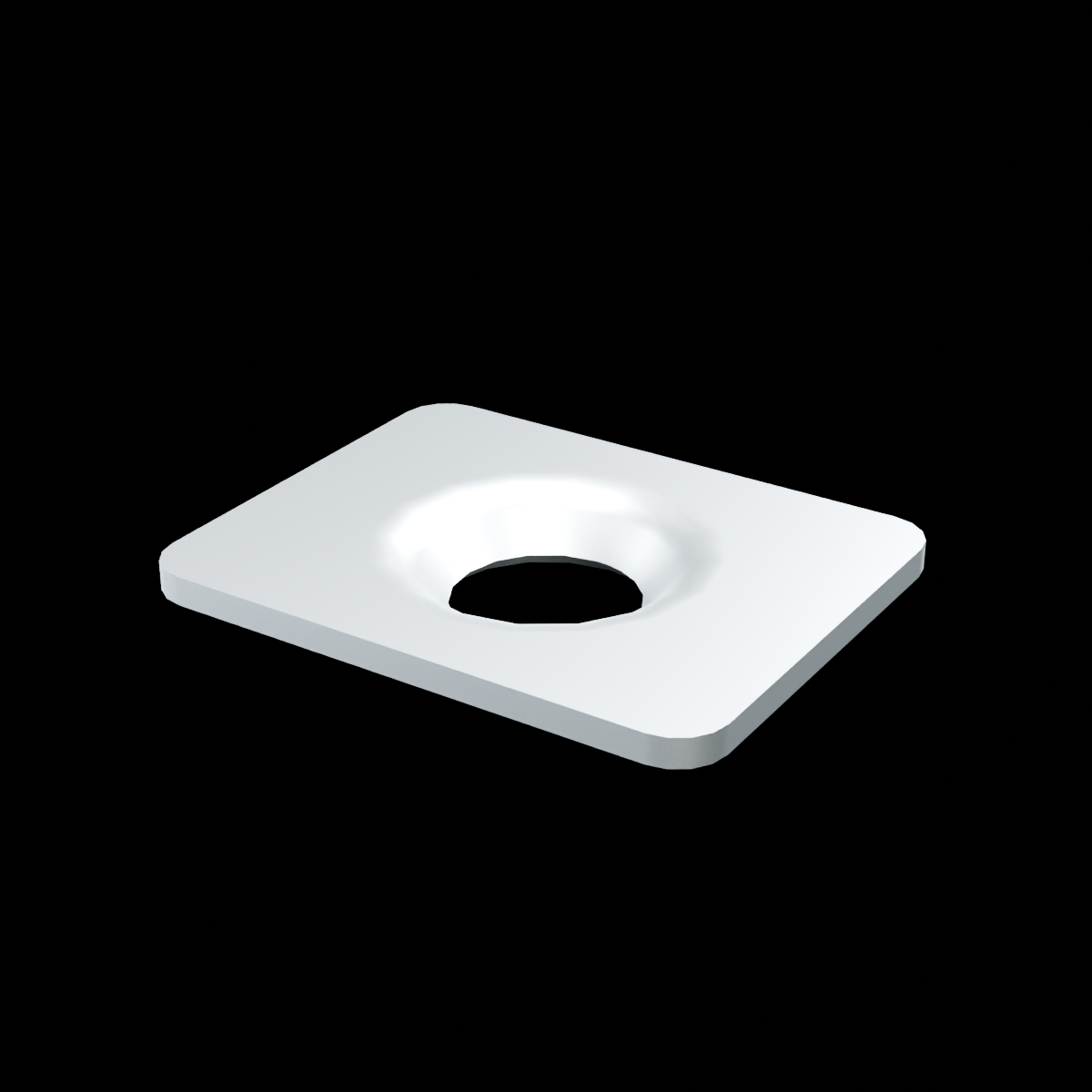 EXO-HDW 1/4-Inch WebWasher - EXO-HDW-WW-14-125-RAW - Raw stainless - HERO view