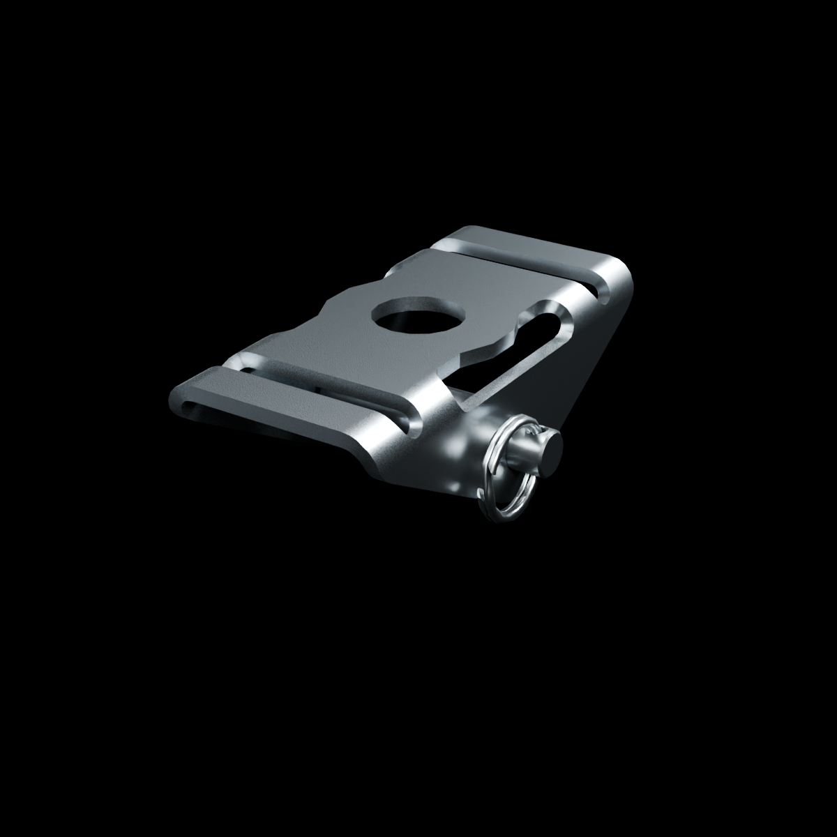 RolyPulley Equip — 1 in - tumbled polished 304 stainless steel - HERO view