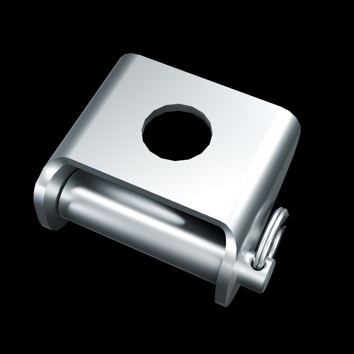 RolyPulley Offset - 1.25 in - R04 corrected split-ring - MOUNT view