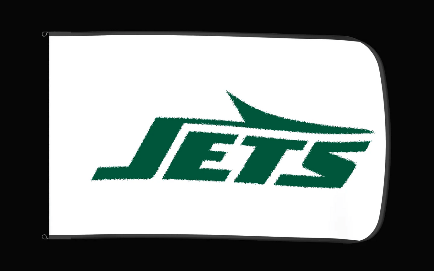 EXO rotating product view — New York Jets Authentic Gameday Flag — controlled catalog turntable