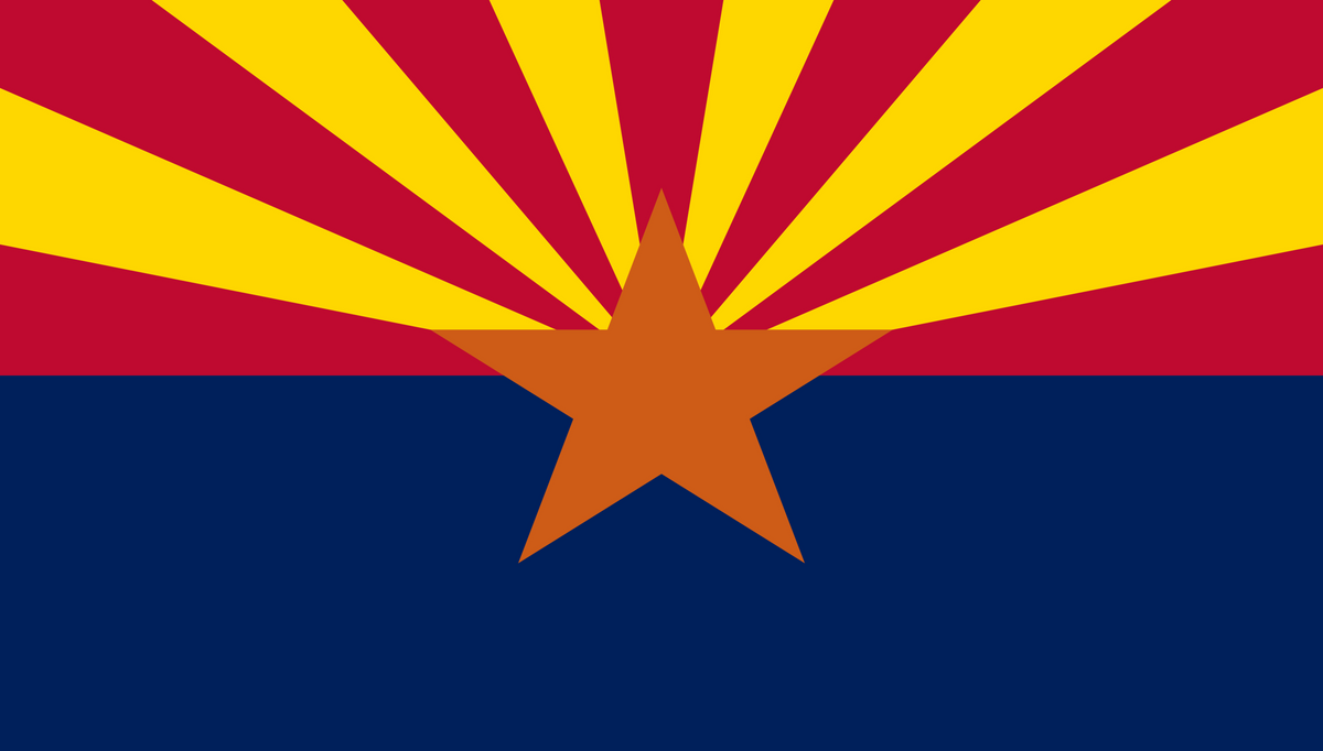states-and-dc-production-r01/state-arizona | Arizona State Flag | Side A catalog field — source_sha256=bdaa6f70ad77ce756e754c8a9818d7de8bcde388c110f8bc68dae2683d03e8a3