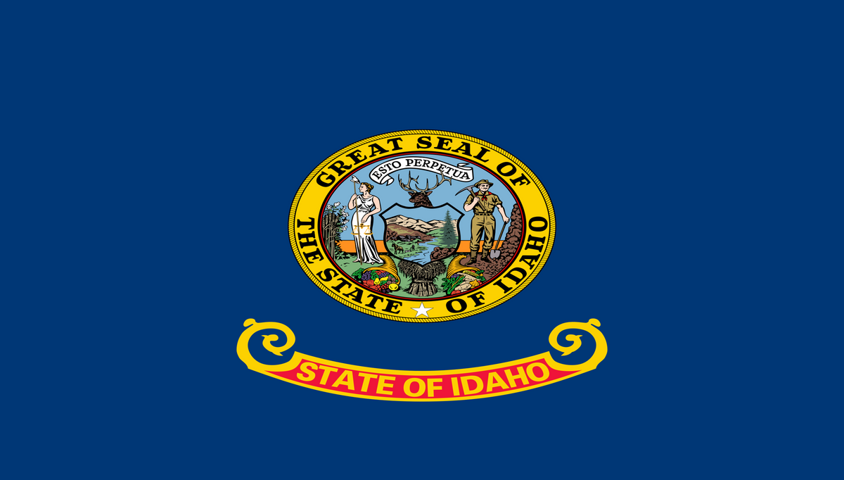 states-and-dc-production-r01/state-idaho | Idaho State Flag | Side A catalog field — source_sha256=d1f2995b6c1f747dead503e44141f25c18da0b64642ac99d5c47da236fad790a