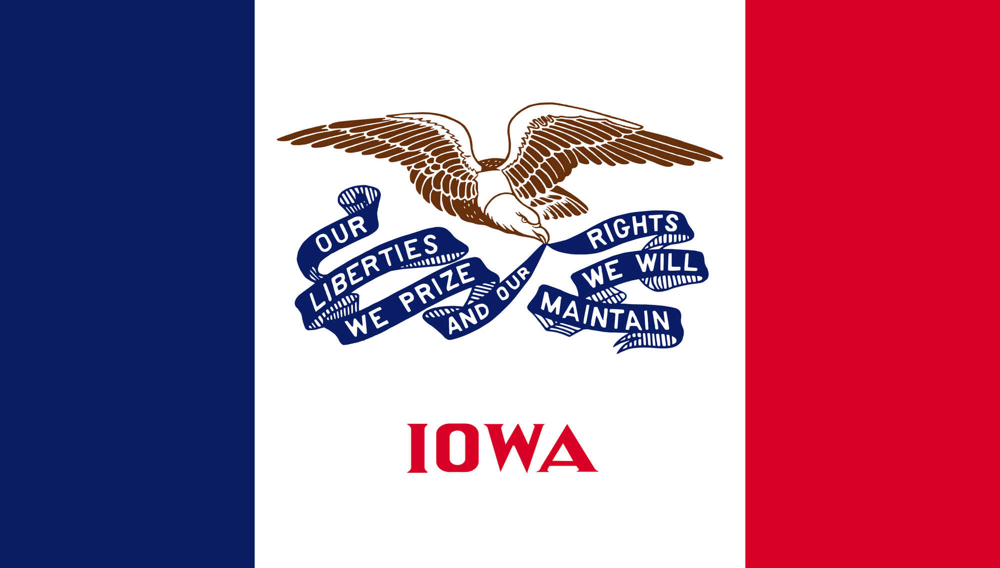 states-and-dc-production-r01/state-iowa | Iowa State Flag | Side A catalog field — source_sha256=e54eece83789e476f9fb28e2543498dde018128eb45aee03f305d8138fa93739