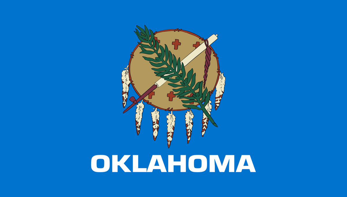 states-and-dc-production-r01/state-oklahoma | Oklahoma State Flag | Side B mirrored catalog field — source_sha256=2d7a20231fde937c00b4c771792eaf5fc274cbdee374064dc4c3fc3837fb7980