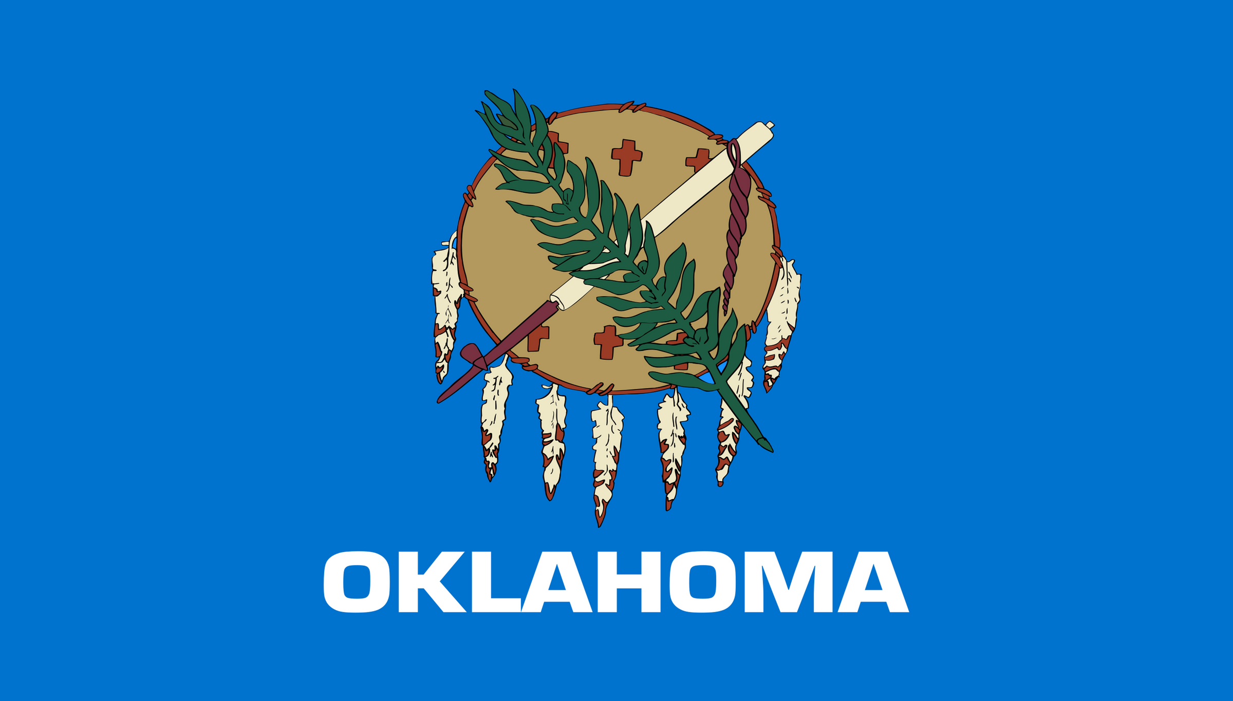 states-and-dc-production-r01/state-oklahoma | Oklahoma State Flag | Side B mirrored catalog field — source_sha256=2d7a20231fde937c00b4c771792eaf5fc274cbdee374064dc4c3fc3837fb7980
