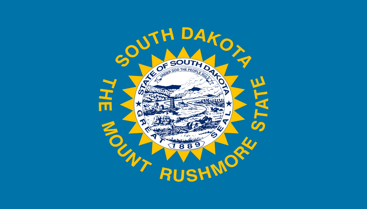 states-and-dc-production-r01/state-south-dakota | South Dakota State Flag | Side B mirrored catalog field — source_sha256=d241e72ec59f8398f4af28fa4e3d3cda21cd23c79cf57e3978eb4740e5b7aeb0