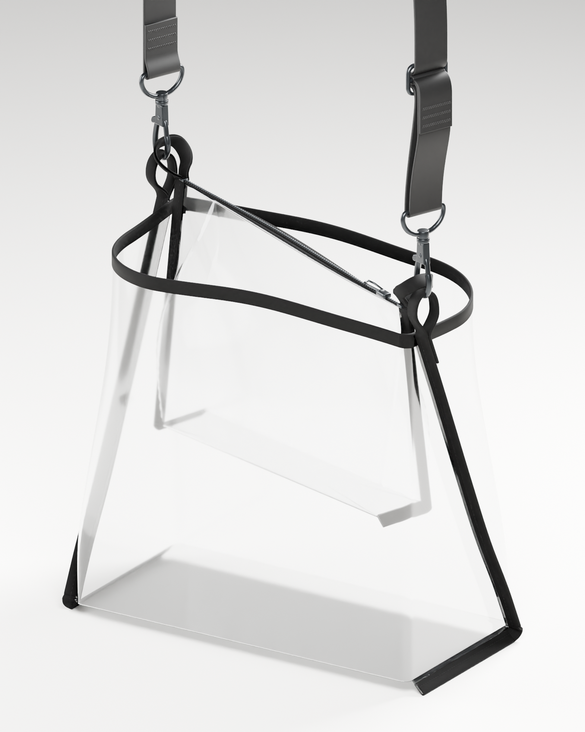 Optional clutch · compact loops aligned between the unchanged bucket loops
