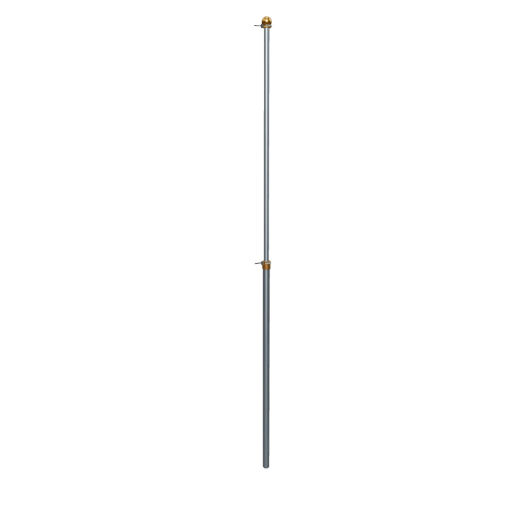 Interactive MVP Flagpole 3D model