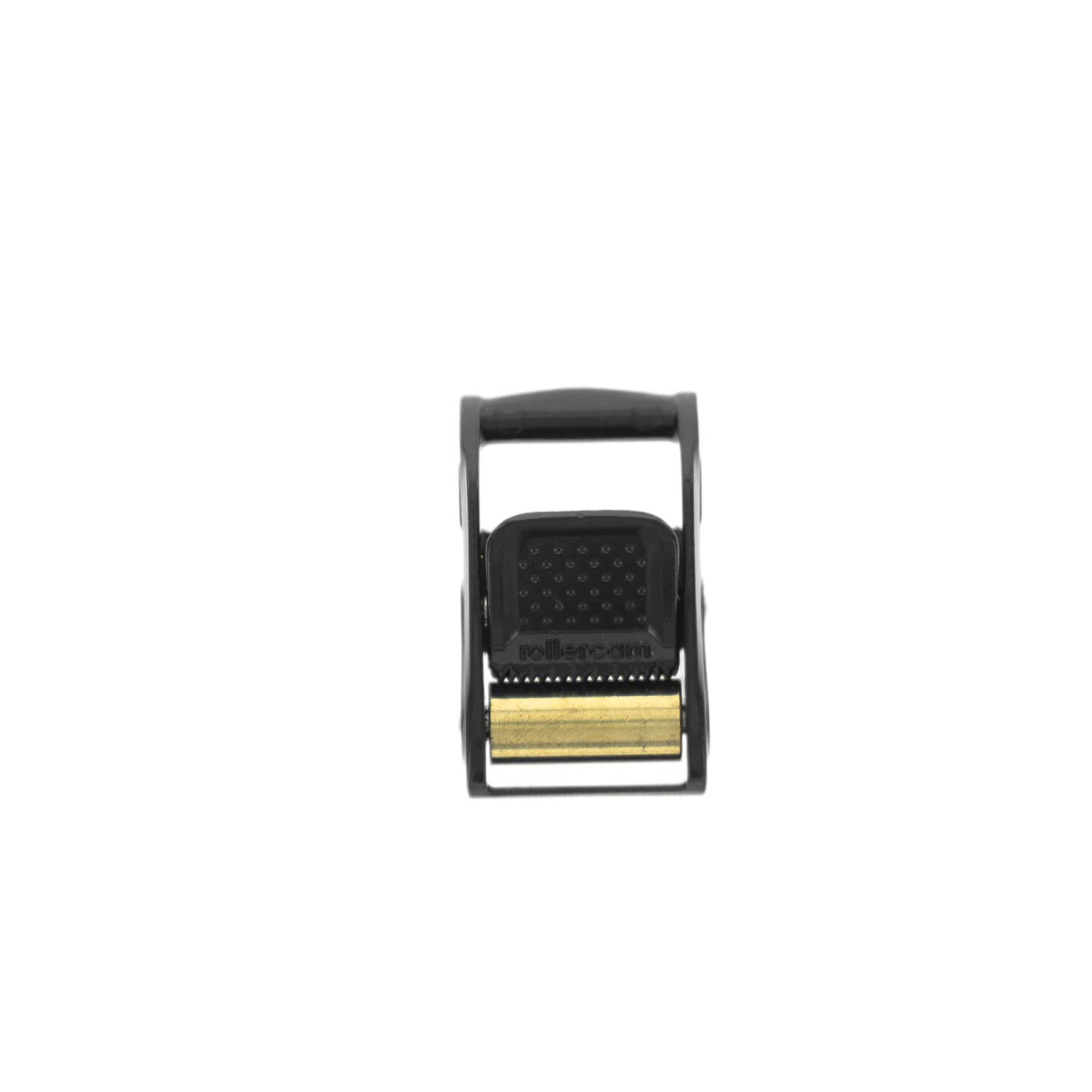 Rollercam black-finish buckle for 0.75 inch webbing