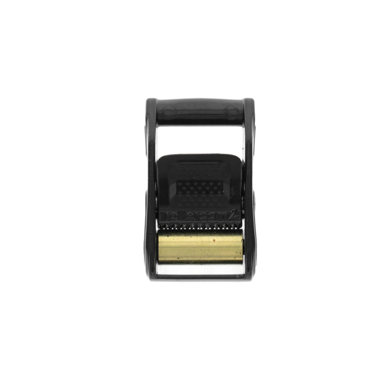 Rollercam black-finish buckle for 1 inch webbing