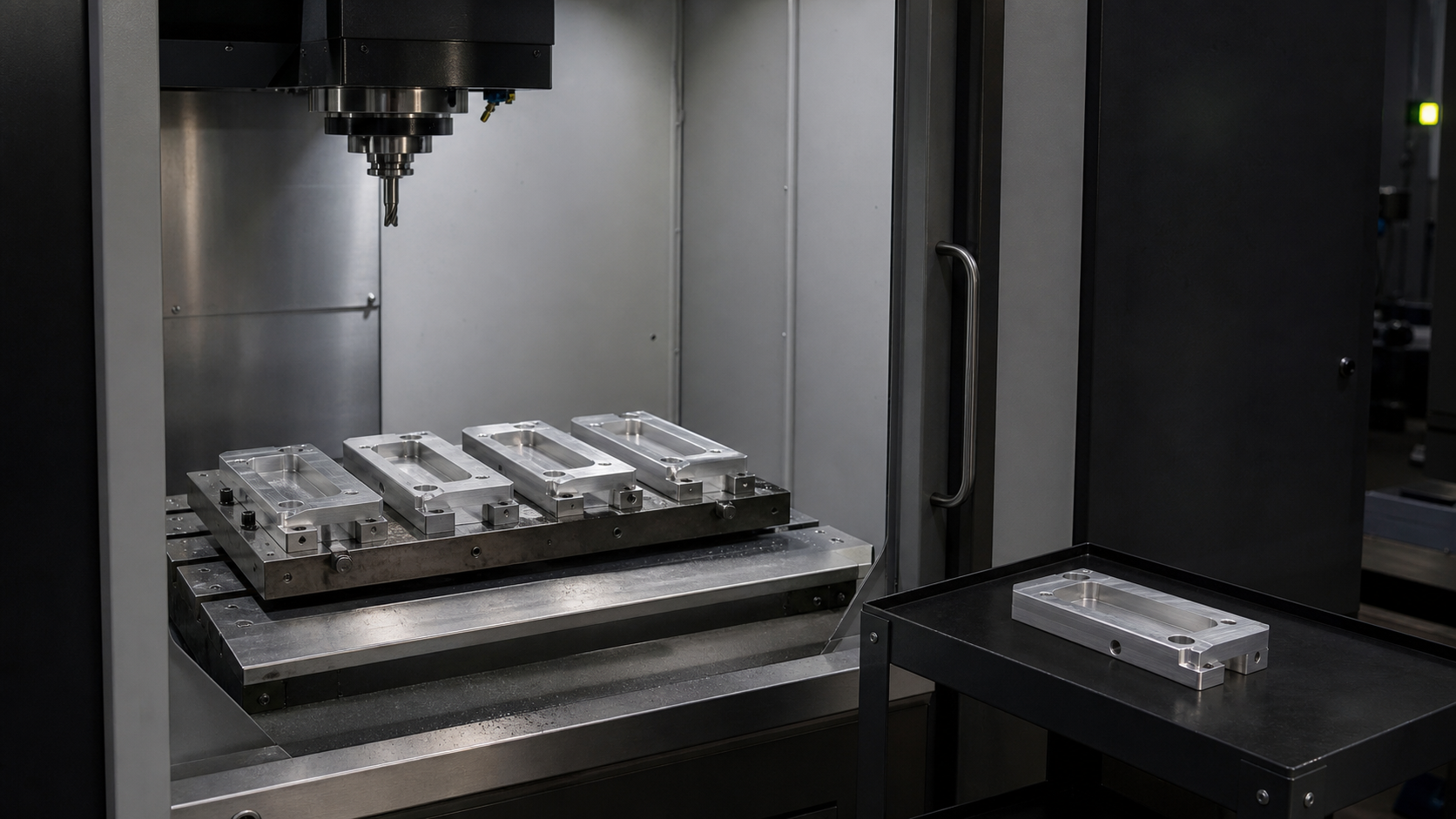 EXO manufacturing network machining cell