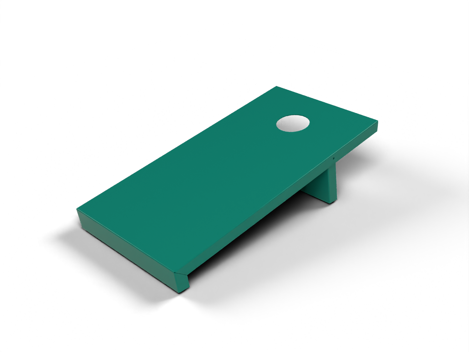 Custom powdercoat direction for Slap Cornhole Board