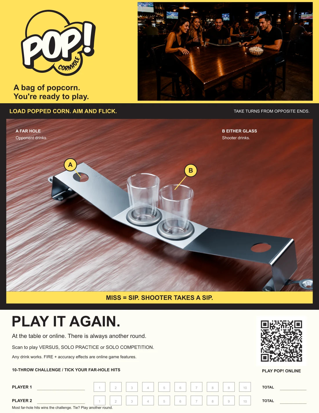 Illustrated foldout front