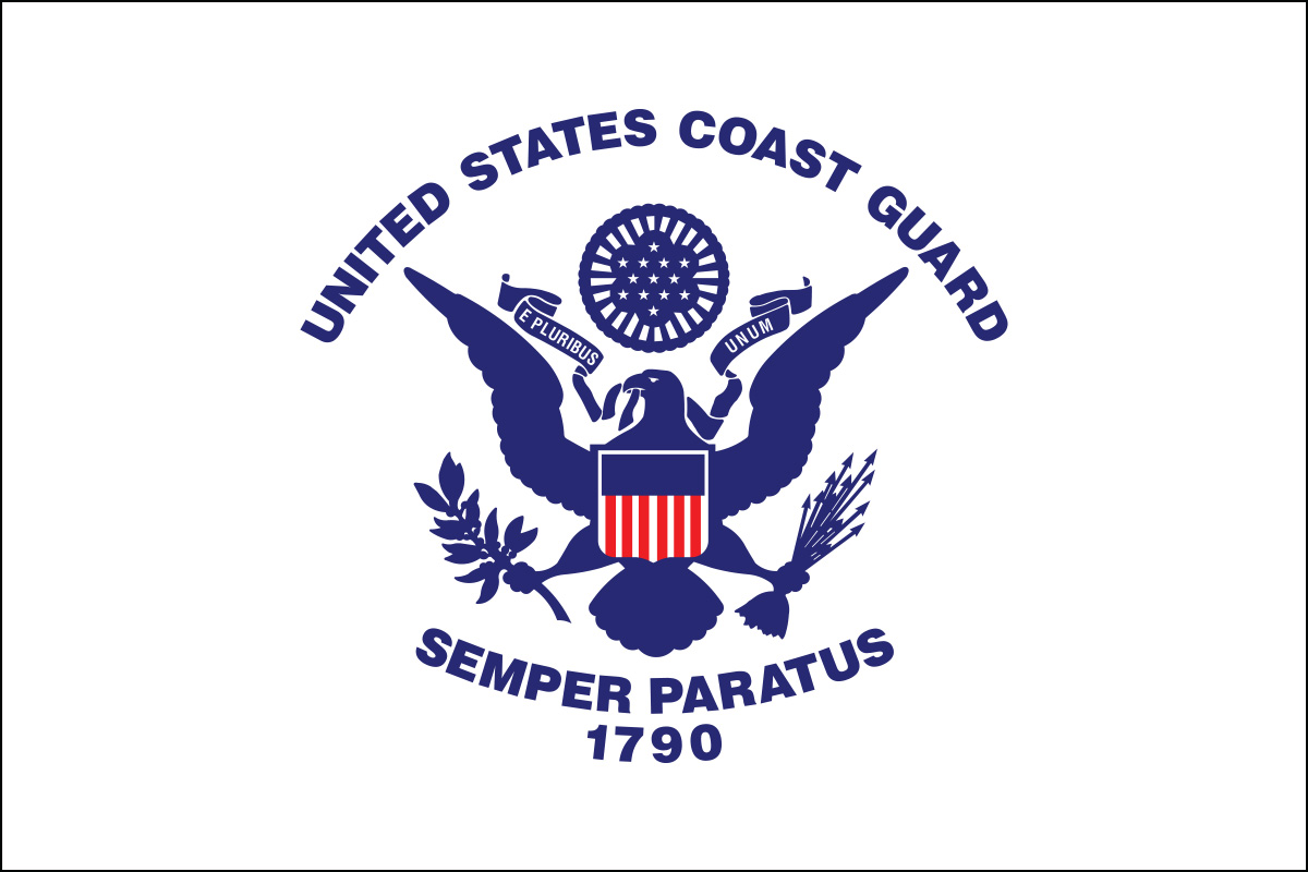 United States Coast Guard front artwork proof