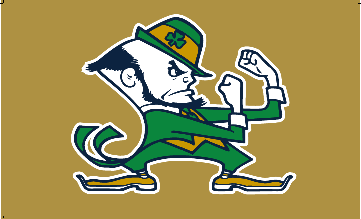 Notre Dame reverse artwork proof