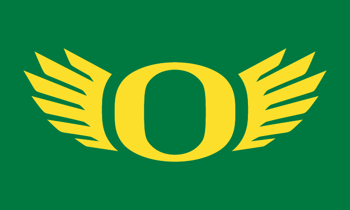 Oregon Winged O front artwork proof
