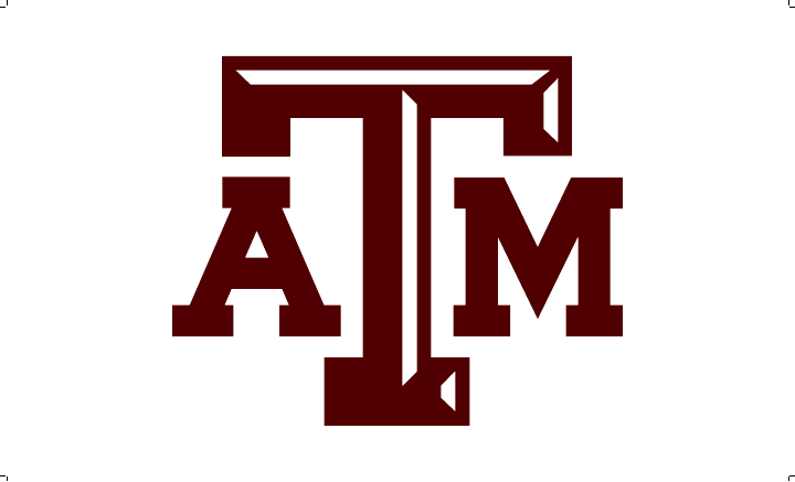 Texas A&M reverse artwork proof