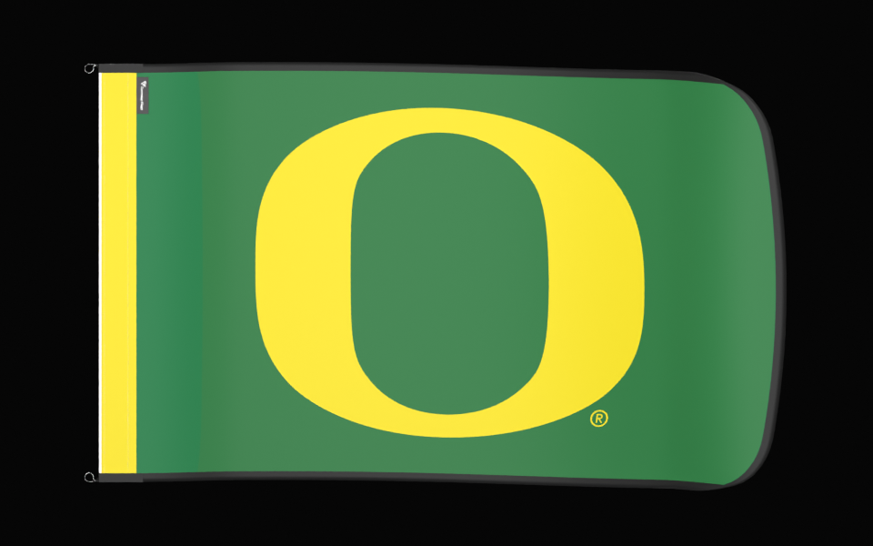 Selected Authentic Gameday Flag front artwork proof