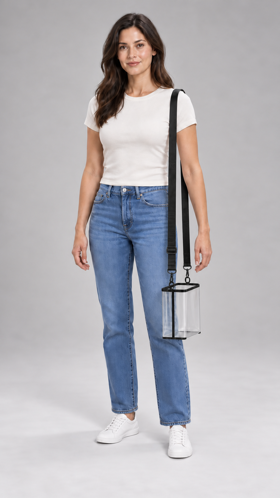 Extra Large strap fit concept with a longer shoulder drop